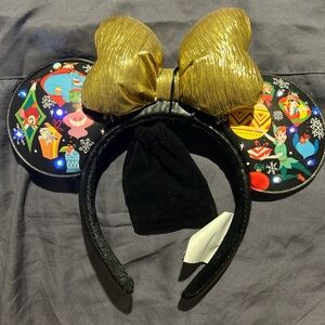 Disney Gold and Black Minnie Mouse Ears